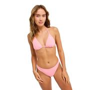 Triangel-Bikini-Top ROXY "Solid Essentials Tiki Tri", Damen, Gr. M, Cup B, plumeria, Obermaterial: 85% Microfaser, 15% Elasthan;, Bikini-Oberteile (23921445-M) plumeria