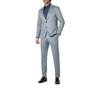 ROY ROBSON Anzüge Herren Slim Fit Jersey blau, 25