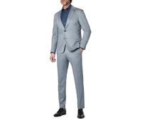 ROY ROBSON Anzüge Herren Slim Fit Jersey blau, 56