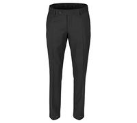 Roy Robson Hose Regular Fit Herren Schurwolle Schwarz Größe 62