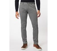 Roy Robson Herren Heren stoffen broek van katoen met stretch Scott - slim fit Hose, Medium Grey, 25 EU
