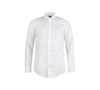 Roy Robson Businesshemd Herren Slim Fit Baumwolle weiß Kent, 44
