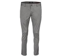 Roy Robson Herren Heren stoffen broek van katoen met stretch Scott - slim fit Hose, Medium Grey, 102 EU