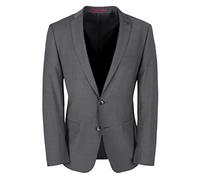 Roy Robson Sakko Herren Slim Fit Reverskragen Schurwolle Grau Größe 56