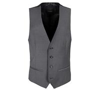 ROY ROBSON Anzugweste Slim Fit grau | 46