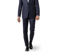ROY ROBSON Hose Herren Regular Fit Schurwoll-Stretch blau, 102