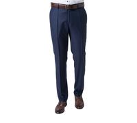 Roy Robson Herren Bundfalten Anzughose Shape Fit, Gr. W40/L34 (Herstellergröße: 56), Blau (Marine 18)