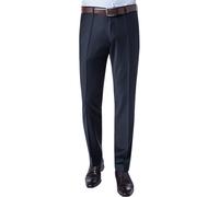 ROY ROBSON Hose Herren Slim Fit Schurwolle blau, 48