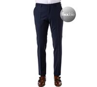 ROY ROBSON Hose Herren Slim Fit Schurwolle blau, 50