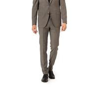 ROY ROBSON Hose Herren Slim Fit Schurwolle braun, 56