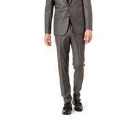 ROY ROBSON Hose Herren Slim Fit Schurwolle grau, 52