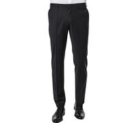 ROY ROBSON Hose Herren Slim Fit Schurwolle schwarz, 44