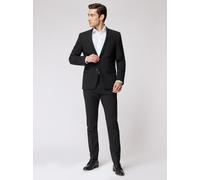 Hosenanzug ROY ROBSON "2-teilig", Herren, Gr. 46, Normalgrößen, schwarz, 44% Wolle, 54% Polyester, 2% Elasthan, Anzüge (91463257-46) schwarz
