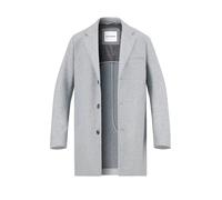 ROY ROBSON Mantel Herren Reverskragen Mikrofaser grau, 52 (L)