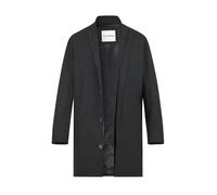 ROY ROBSON Mantel Herren Stehkragen Mikrofaser schwarz, 54 (XL)
