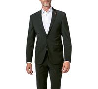 ROY ROBSON Sakko Herren Extra Slim Fit Reverskragen Schurwoll-Stretch grün, 50
