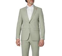 ROY ROBSON Sakko Herren Extra Slim Fit Schurwoll-Stretch grün, 50