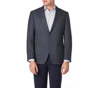 ROY ROBSON Sakko Herren Regular Fit Schurwoll-Stretch blau, 102