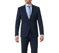 ROY ROBSON Sakko Herren Slim Fit Reverskragen Schurwolle blau, 50