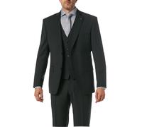 ROY ROBSON Sakko Herren Regular Fit Schurwolle schwarz, 56