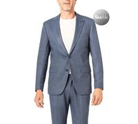 ROY ROBSON Sakko Herren Slim Fit Jersey blau, 102