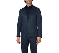 ROY ROBSON Sakko Herren Slim Fit Jersey blau, 27