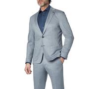 ROY ROBSON Sakko Herren Slim Fit Jersey blau, 46