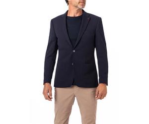 ROY ROBSON Sakko Herren Slim Fit Jersey blau, 94