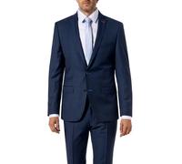 ROY ROBSON Sakko Herren Slim Fit Reverskragen Schurwolle blau, 24