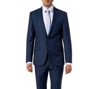 ROY ROBSON Sakko Herren Slim Fit Reverskragen Schurwolle blau, 54