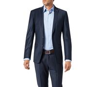 ROY ROBSON Sakko Herren Slim Fit Reverskragen Schurwolle blau, 58