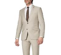 ROY ROBSON Sakko Herren Slim Fit Schurwoll-Stretch beige, 26