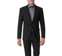 ROY ROBSON Sakko Herren Slim Fit Schurwoll-Stretch schwarz, 27