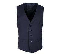 ROY ROBSON Weste Herren Regular Fit V-Ausschnitt Schurwolle blau, 48 (S)