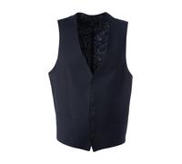 ROY ROBSON Weste Herren Regular Fit V-Ausschnitt Schurwolle blau, 48