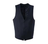 ROY ROBSON Weste Herren Regular Fit V-Ausschnitt Schurwolle blau, 98