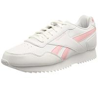 Reebok Damen Royal Glide Ripple Clip Sneaker, White/Pink Glow/White, 39 EU