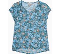 Royal Robbins - Women's Featherweight Slub Tee - T-Shirt, Gr. XS, türkis (BalsamMarigoldPt)