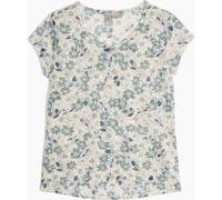Royal Robbins - Women's Featherweight Slub Tee - T-Shirt, Gr. M, grau (ChalkMarigoldPt)