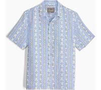 Royal Robbins M Camino Pucker Short Sleeve freshwater botanist pt (930) L
