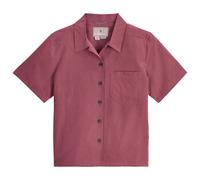Royal Robbins - Women's Desert Pucker S/S - Bluse, Gr. S, rot (WildRhubarb)