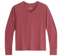 Royal Robbins - Women's Madera V Neck - Longsleeve, Gr. M, rot (WildRhubarb)