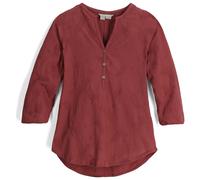 Royal Robbins - Women's Oasis Tunic II 3/4 Sleeve - Bluse, Gr. S, rot (WildRhubarb)