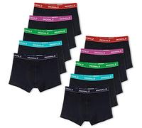 ROYALZ Unterhosen Herren Boxershorts Men 10er Pack klassisch für Sport und Freizeit, 95% Baumwolle / 5% Elasthan, Größe:S, Farbe:Set 021 (10er Pack - Mehrfarbig)