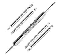 RoYiio 1 Stück Doppelkopf Uhrenarmband Entfernungswerkzeug zum Montieren und Demontieren von Uhrarmband, 4 Stück 20mm Premium Edelstahl Federstege 1,50mm Ø für Armband