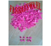 RP_Handel 25 Nähfrei KAM Snaps Druckknöpfe MATT, T5 = 12,5mm (B47-NeonPink)