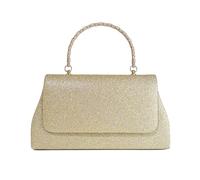 RPAEOY Damen Clutch Elegante Klassische Umschlagtasche Handtasche Glitzer Tasche Geldbörse Umhängetasche Portemonnaie Tasche für Hochzeit Abendparty Tanzparty Gold
