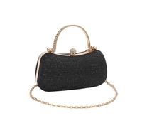 RPAEOY Clutch Damen Abendtasche Klein Elegant Handtasche Glitzer Hochzeit Braut Clutches Goldene Kette Abendhandtasche Party Tasche Klein Hochzeitsgast