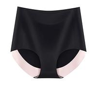 Rpporm Bauch Weg Unterhosen Damen Hoher Taille Slip Seamless Slips Unterwäsche Frauen Nahtlose Panty High Waist Taillenslip Weich Stretch Atmungsaktive Panties