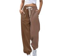 Rpporm Damen Sale Angebote, Damen Hose, Damen Jogginghose Zweifarbige Hose Freizeithose Hohe Taille Sporthose Trainingshose Sweatpants Baggy Sweathose Damenhose Mit Gummizug